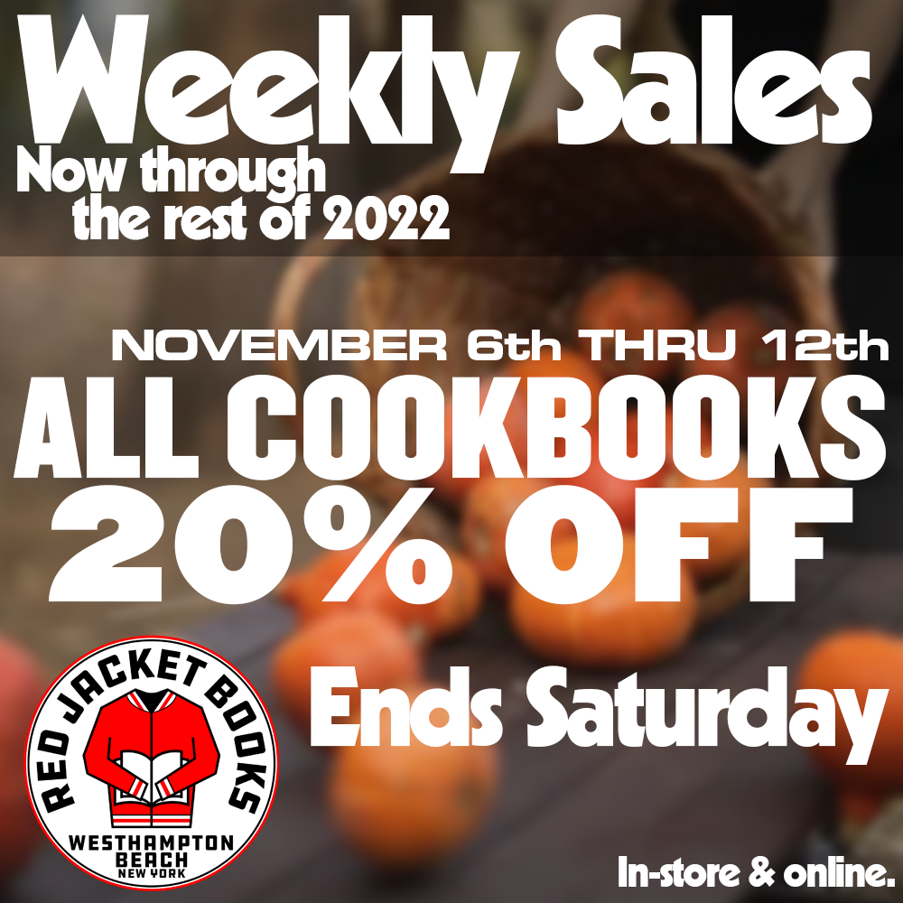 Weekly Sales: 20% off All Cookbooks
