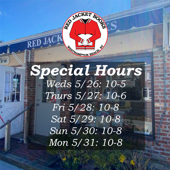 Special Hours for Memorial Day Weekend 2021