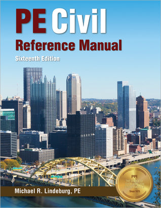 PPI PE Civil Reference Manual, 16th Edition