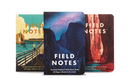 Field Notes National Parks Notebooks