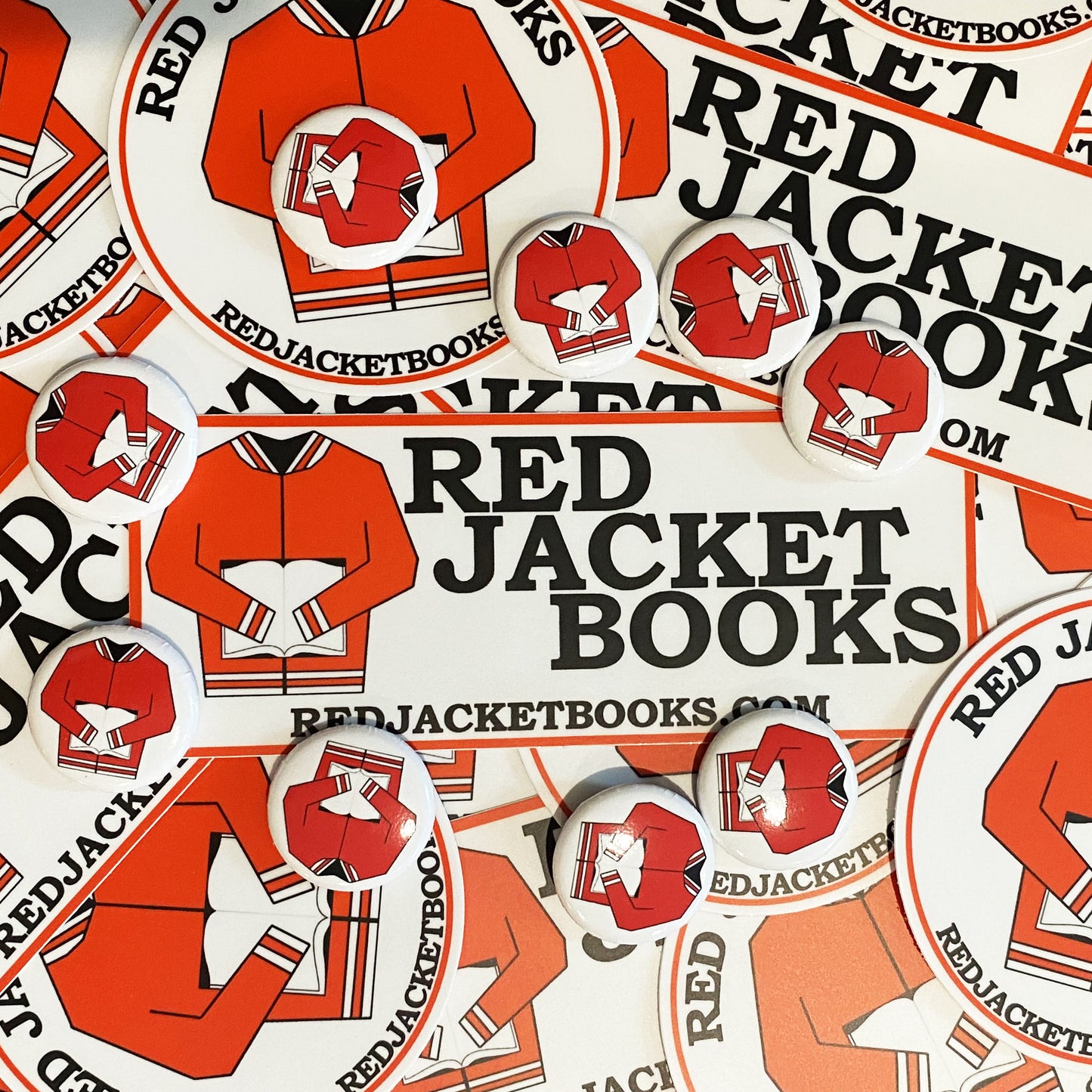 Red Jacket Books Sticker Pack